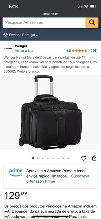 Mala de Cabine - Swiss Gear