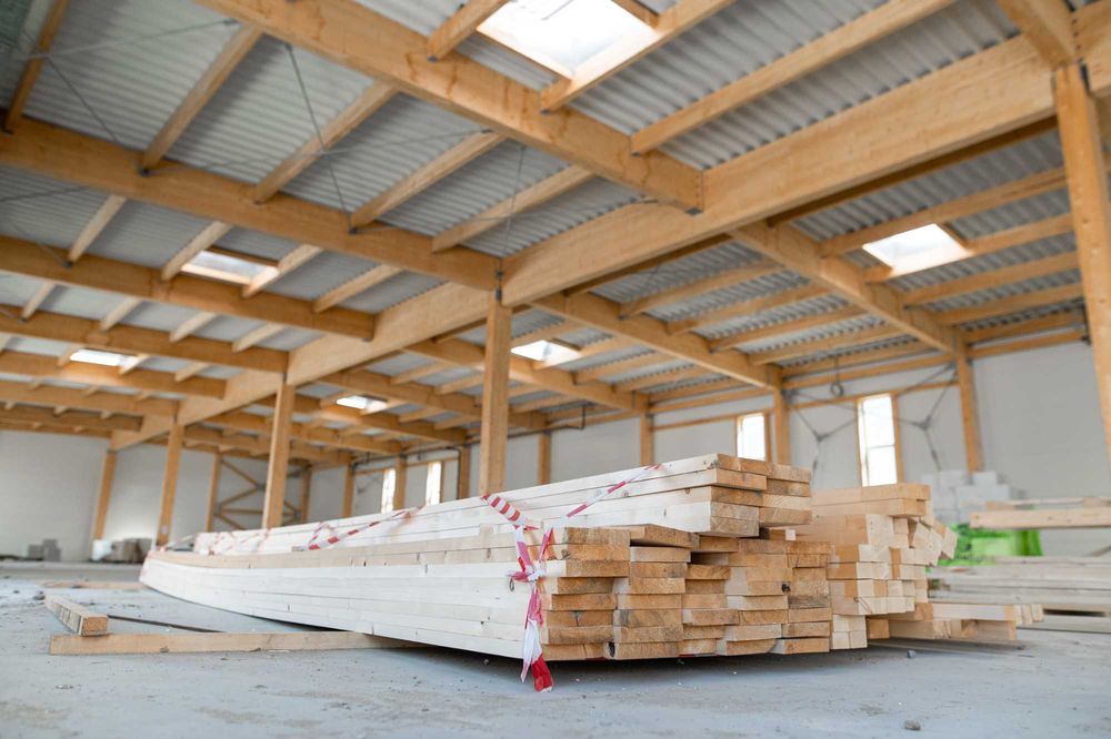 Оренда дерев'яного складу 291 м² у Львові.  Логістичний центр PERETYN