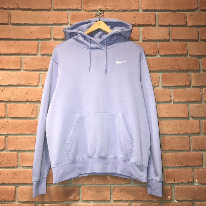 bluza Nike liliowa fioletowa Wrzosowa z kapturem hoodie Logo