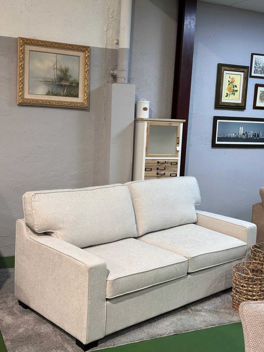SOFA CAMA GRIS LEVAMOS A SUA CASA ENVIO GRATIS