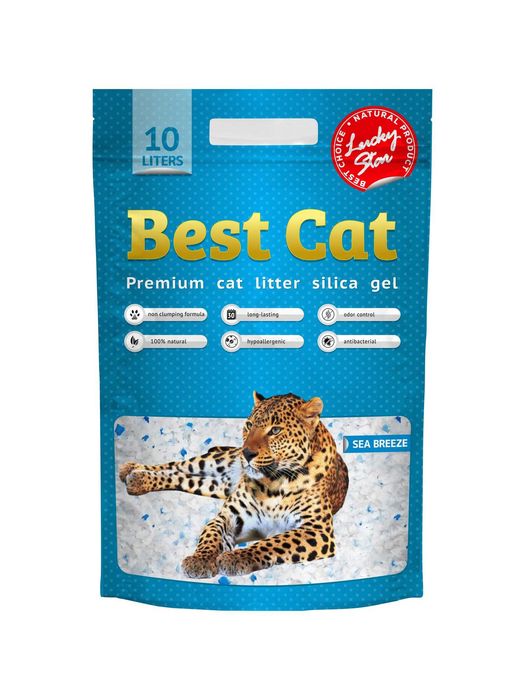 Силікагелевий наповнювач Best Cat Blue 10л