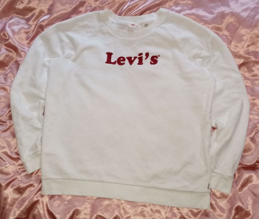білий світшот levi’s