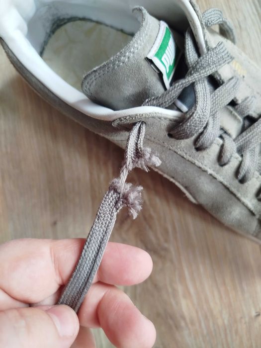Szare trampki puma suede