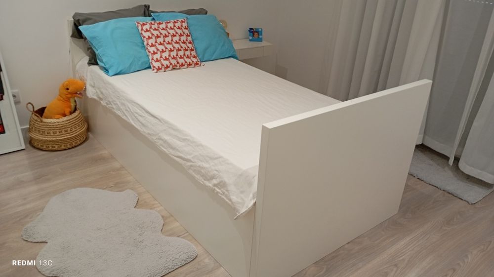 Cama juvenil  branca