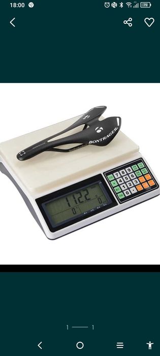 Bomba bicicleta, Selim bontrager carbono ultralight