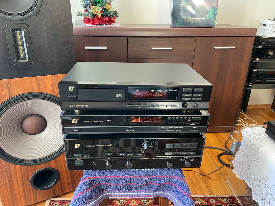 Sansui AU-X501 + TU-X501 + CD-X301i / Zestaw Stereo JAPAN ''Vintage''