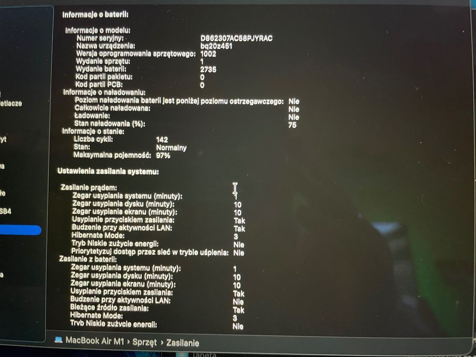 MacBook Air M1 8GB 256GB