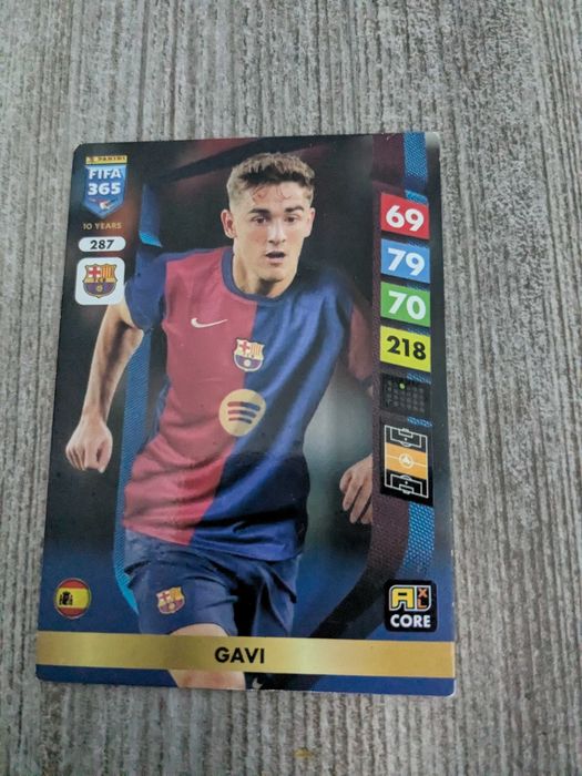 Karty piłkarskie Barcelona