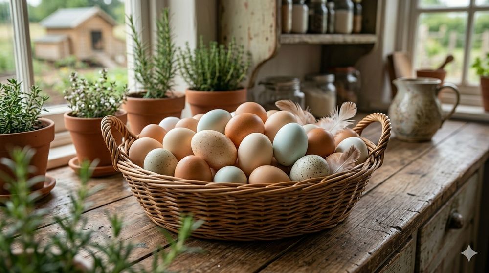 Ovos Caseiros de Galinhas Felizes – Frescos e 100% Naturais 3,5€