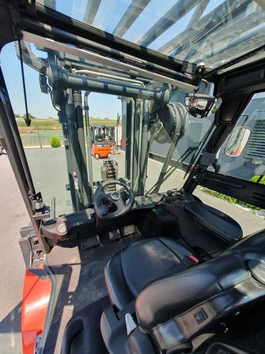 Wózek widłowy LINDE H80T Triplex LPG Chwytak Pozycjoner H70 H60 H100