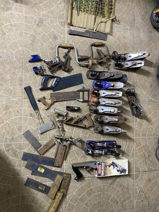 Рубанок старинный Оригинал Stanley,Record N4;4 1/2