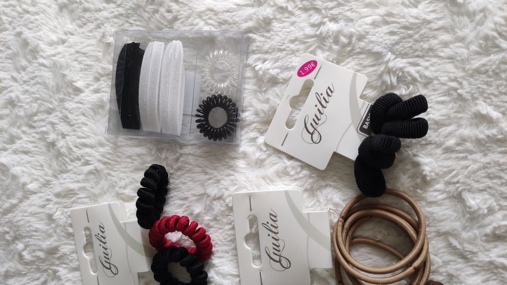Gumki do włosów zestaw komplet