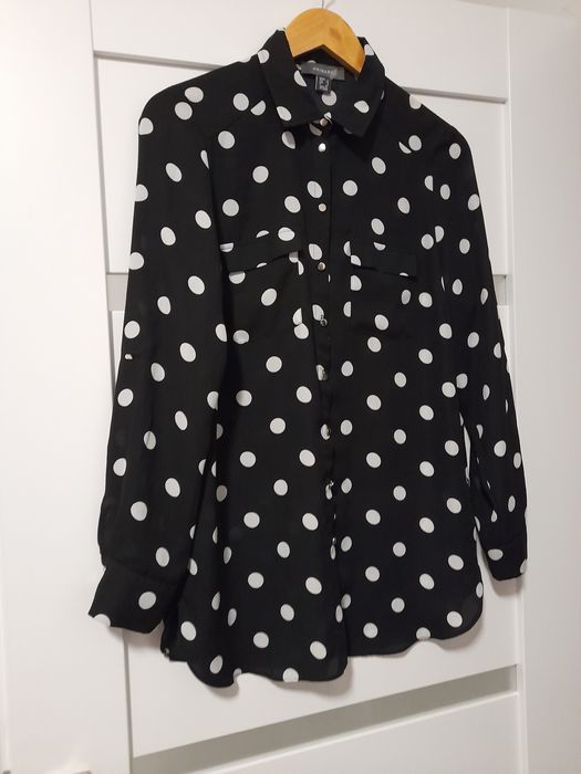 Cienka w grochy rozmiar 40