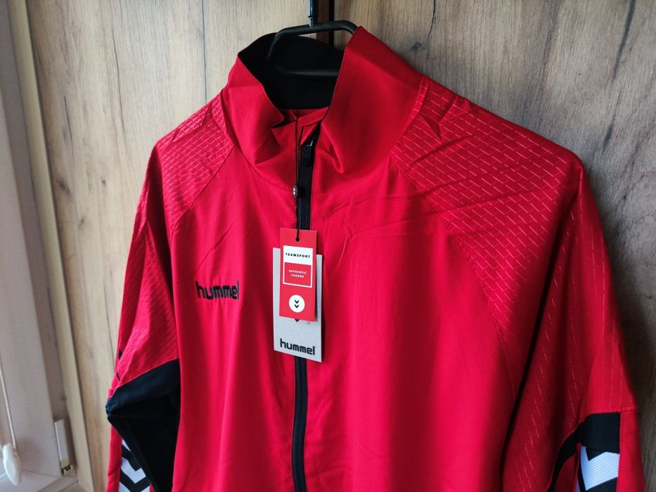 Kurtka lekka męska rozsuwana Hummel, rozmiar S, nowa z metką, kieszeni