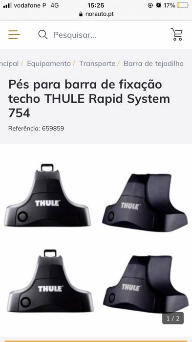 Thule Rapid system 754