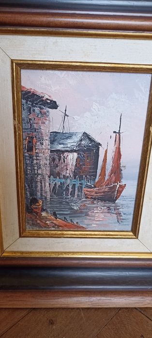 quadro pintura a óleo