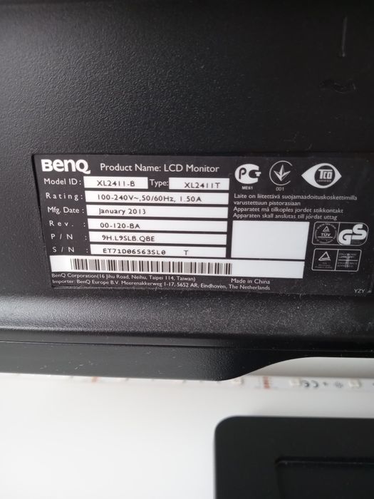 Używany Monitor BenQ XL2411T 24"