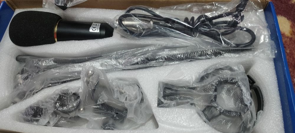 Venda Rapida Kit Microfone Condensador Profissional