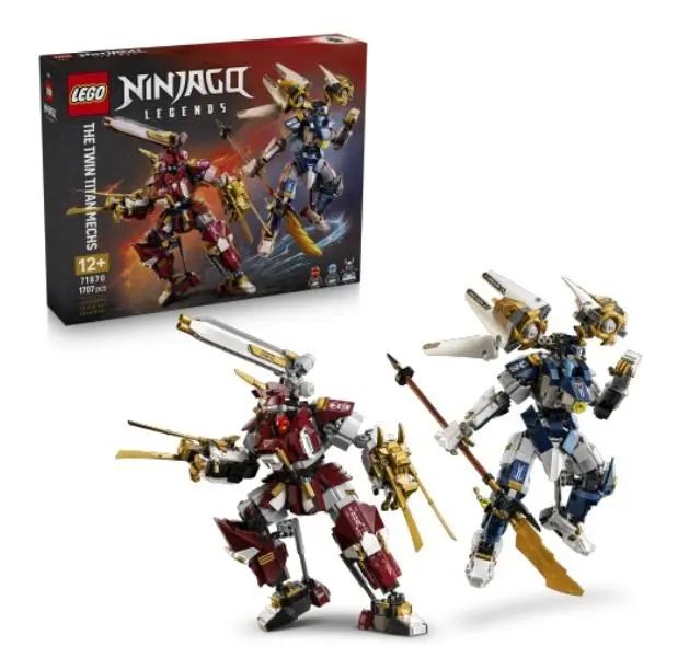 LEGO(R) NINJAGO 71870 The Twin Titan Mechs. LEGO. Nowy Produkt