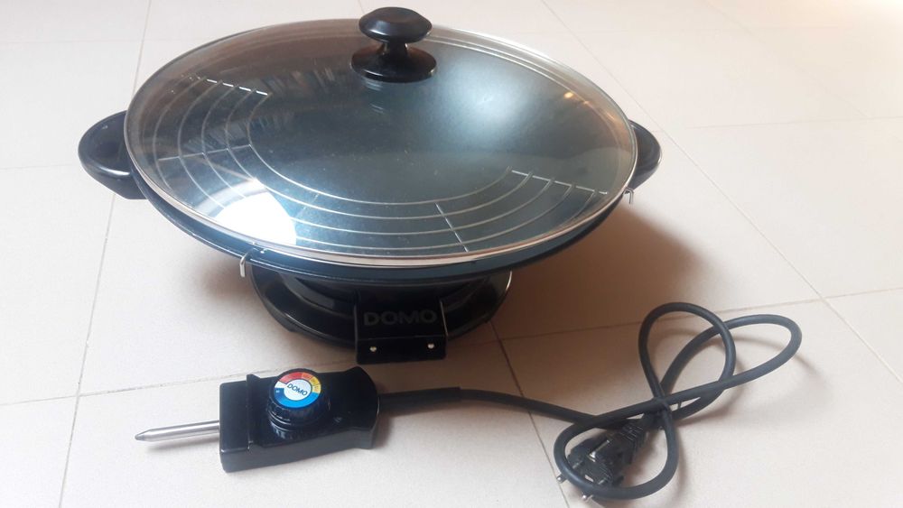 Wok elétrico DOMO