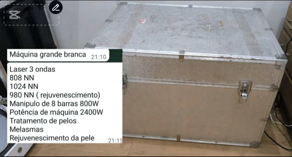 Estética máquinas de cuidados c o corpo