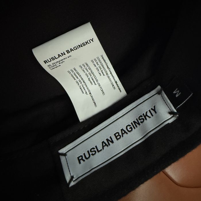 Кепка Ruslan Baginskiy Baker Boy (чорна) оригінал