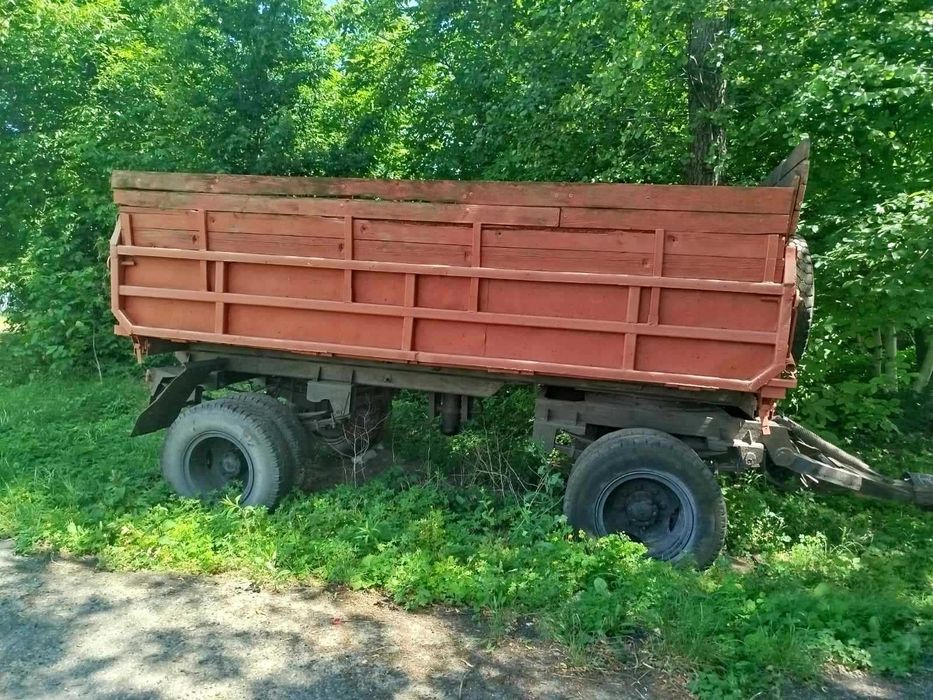 Камаз колхозник( на бока) і 2 прицепа