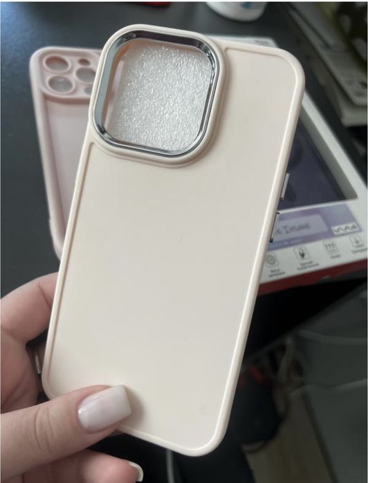 Чехли на Iphone 13 pro силіконові рожеві