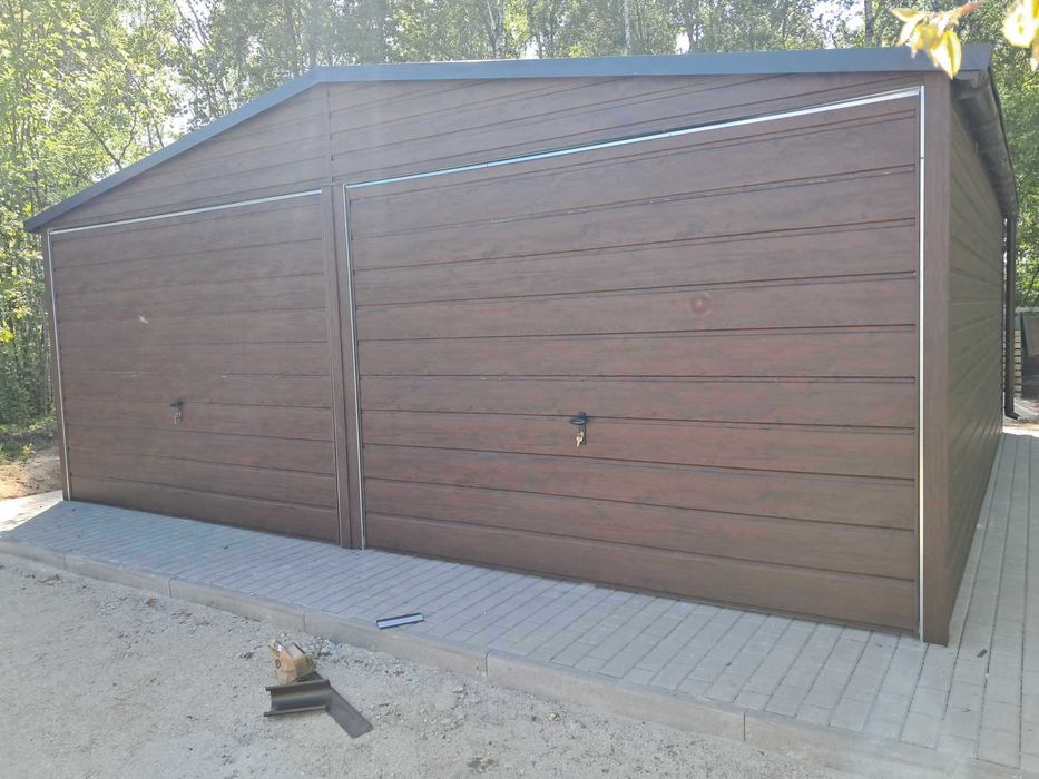 Garaż blaszany 6x5,8 schowek narzędziowy  domek PRODUCENT. Cała Polska RATY