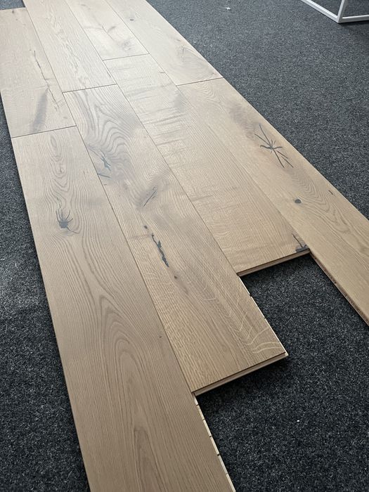 Deska Drewniana Dąb Rustic 15x190x1080mm 4faza, Olej UV x2 POSEN