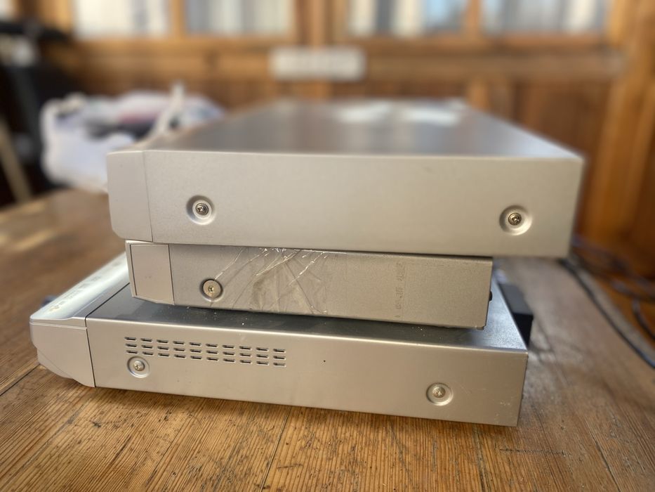 3 DVD, panasonick, sony, bbk