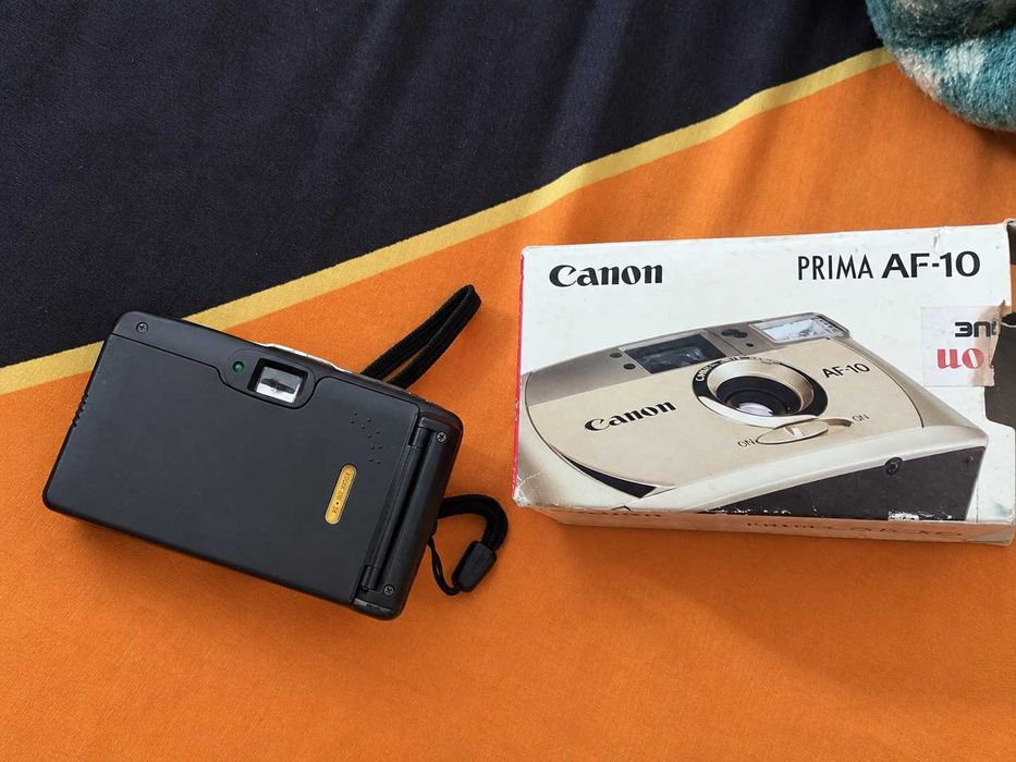 Canon Prima AF-10 Analógica 35mm + Caixa Original – Funcional