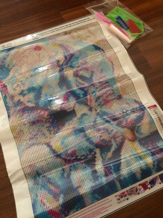 Kit diamond painting novo
