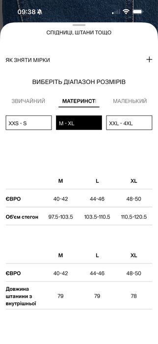 Продам джинси для вагітних H&M