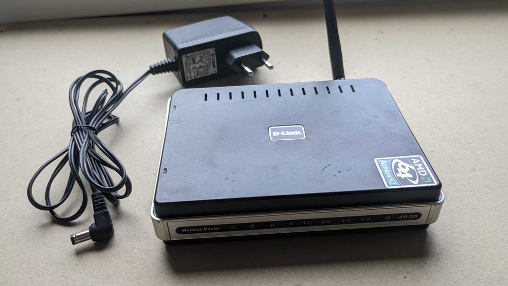 Маршрутизатор D-Link DIR-320 A2 з підтримкою USB модемів Wi-Fi роутер