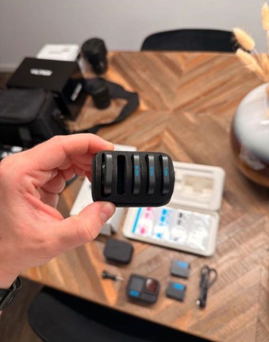 GoPro Hero 13 Black - Conjunto de Filtros ND - muitos acessórios - como novo + garantia