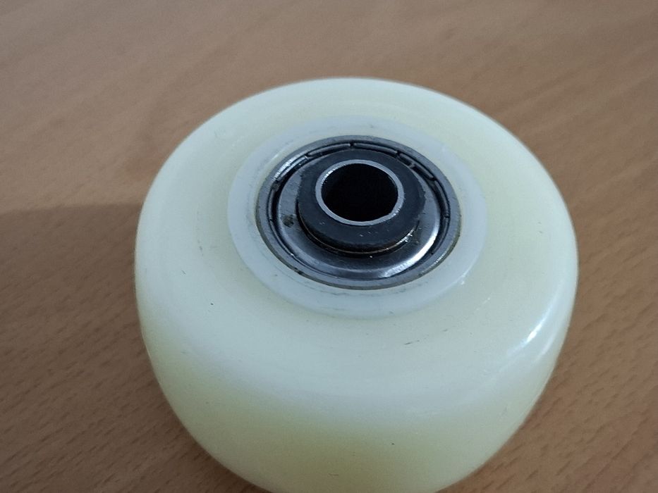 Roda carga para xarrinho de teanporte 65 x 32mm (50Kg) -  Nova