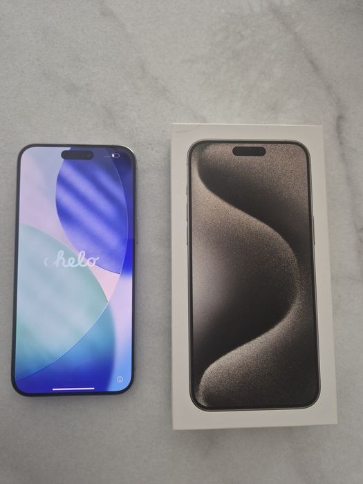 Iphone 15 Pro Max 256gb como novo e garantia