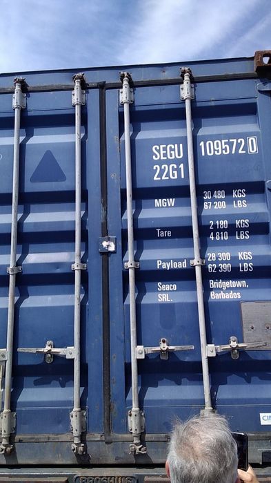 Contentor marítimo usado 20’ DV