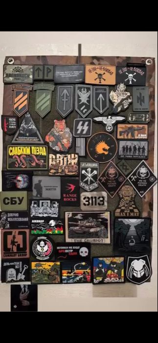 Патчи , каждый  оригинал