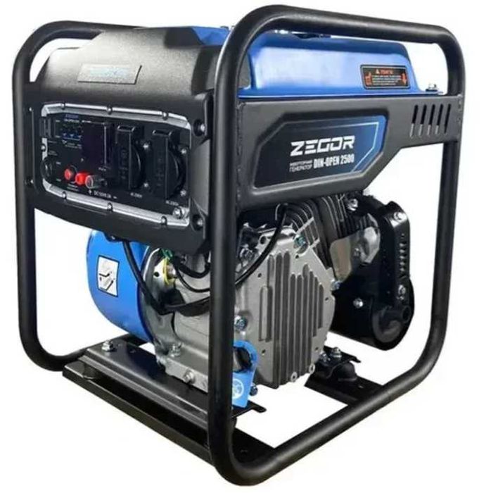 Zegor Бензиновий генератор інверторний DIN-OPEN2499 (2.5 кВт)