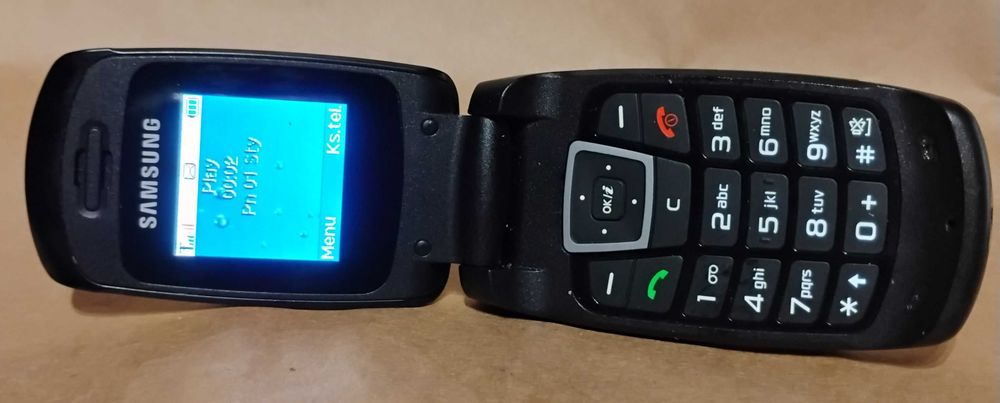 SAMSUNG SGH C260 Klapka + ładowarka bez simlock
