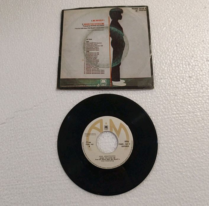 Joan Armatrading Me Myself I PT 1980 A&M Records Disco Vinil Single 7"