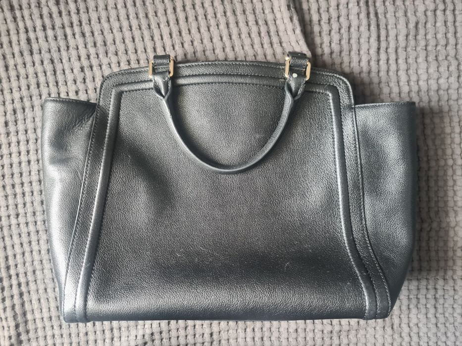 Mala Moschino original nova preta e branca