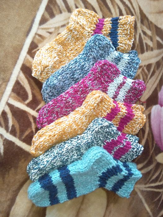 Вязані шкарпетки 41-45розміру