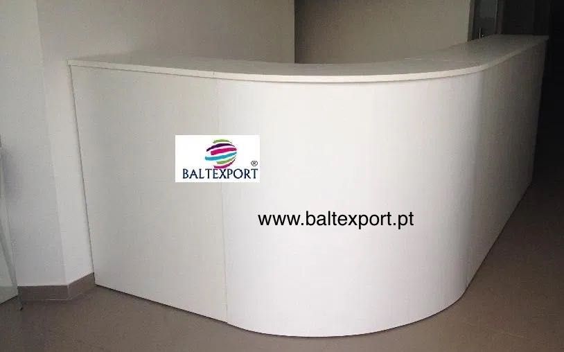 Balcão de recepção composto por 3balcões p/ fazer formato em L Novo