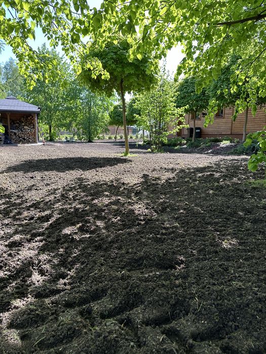 Glebogryzarka separacyjna, przygotowanie pod trawnik, minikoparka