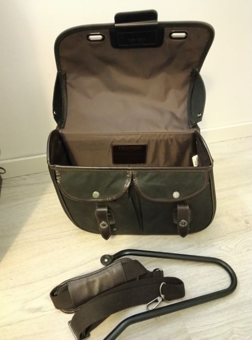 Alforge TRIUMPH + Suporte Esquerdo