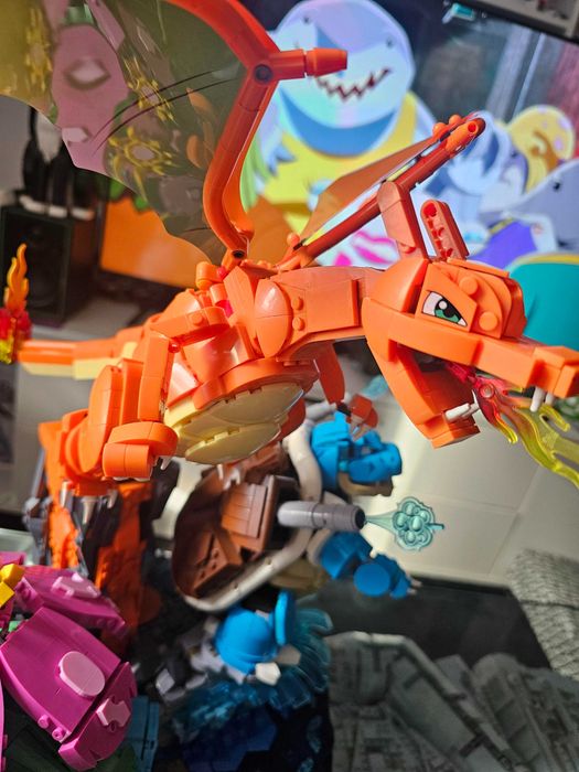 Pokemon Venusaur, Charizard e Blastoise LEGO