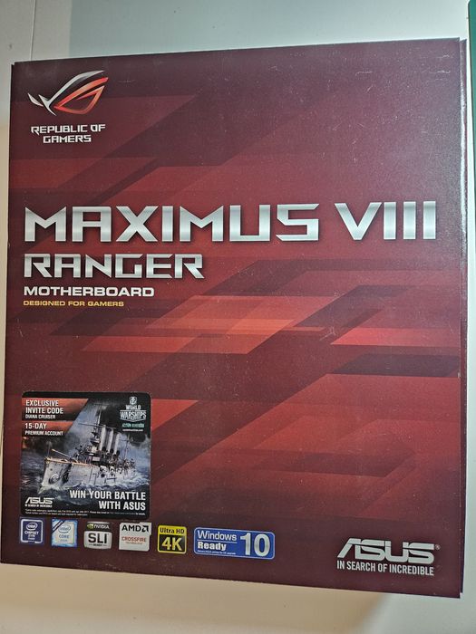 Płyta Główna Z170 Asus Maximus VIII Ranger